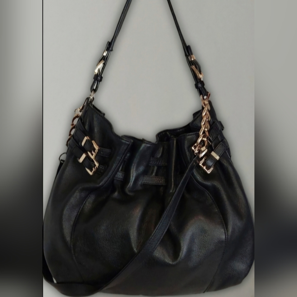 MICHAEL KORS buckle hobo bag